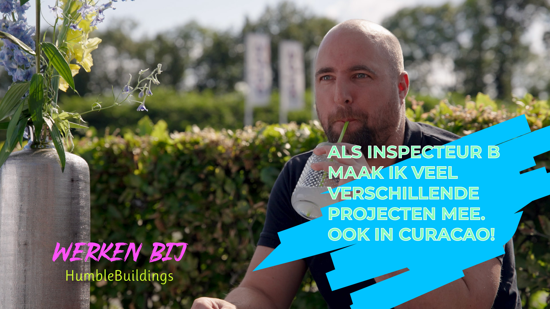 Bekijk video #WerkenHumbleBuildings Richard vertelt! 🌿