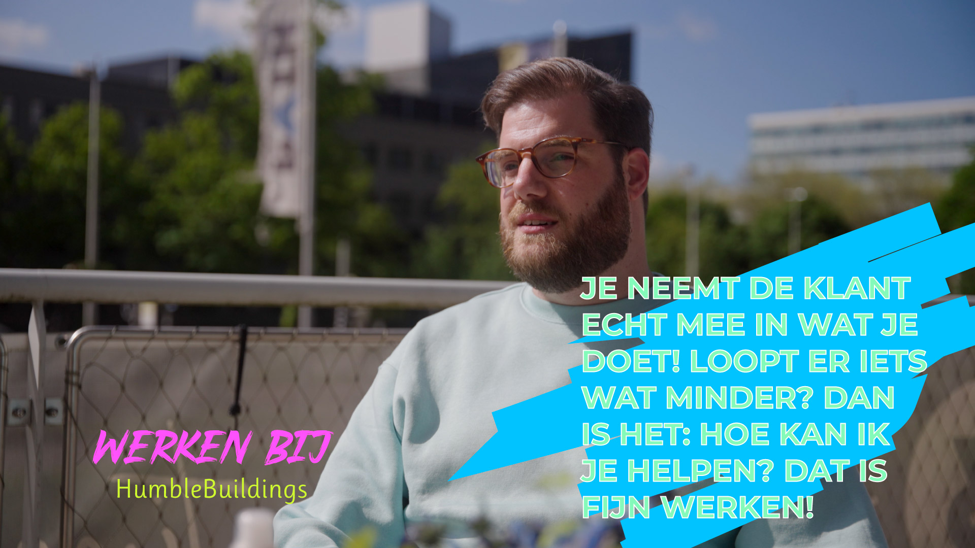 Bekijk video #WerkenbijHumbleBuildings 🧩 Assetmanagement Specialist Jeroen vertelt!